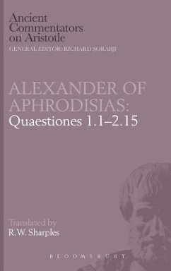 Alexander of Aphrodisias - Sharples, R W