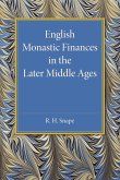 English Monastic Finances in the Later Middle Ages