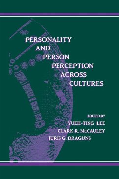 Personality and Person Perception Across Cultures