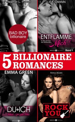 5 Billionaire Romances (eBook, ePUB) - Green, Emma; Kate, Jacobson; Powell, Heather