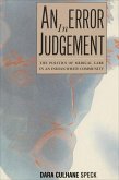 An Error in Judgement (eBook, ePUB)