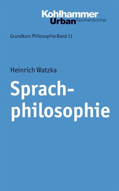 Sprachphilosophie (eBook, PDF) - Watzka, Heinrich