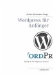 Wordpress für Anfänger (eBook, ePUB) - Bild 1