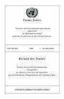 United Nations Treaty Series: Vol.2603