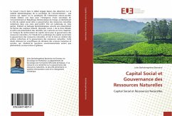 Capital Social et Gouvernance des Ressources Naturelles - Barhalengehwa Basimine, Jules