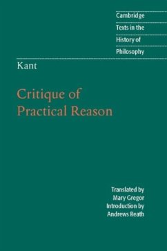 Kant: Critique of Practical Reason (eBook, PDF) - Kant, Immanuel