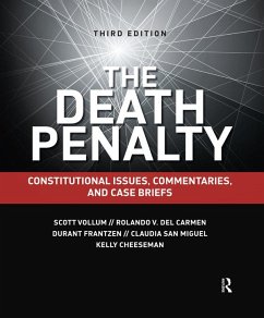 The Death Penalty (eBook, ePUB) - Vollum, Scott; Del Carmen, Rolando; Frantzen, Durant; San Miguel, Claudia; Cheeseman, Kelly