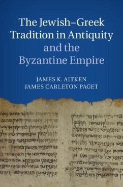 Cover Jewish-Greek Tradition in Antiquity and the Byzantine Empire (eBook, PDF)