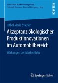 Akzeptanz ökologischer Produktinnovationen im Automobilbereich