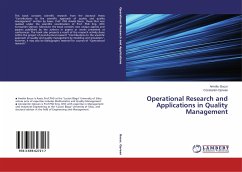 Operational Research and Applications in Quality Management