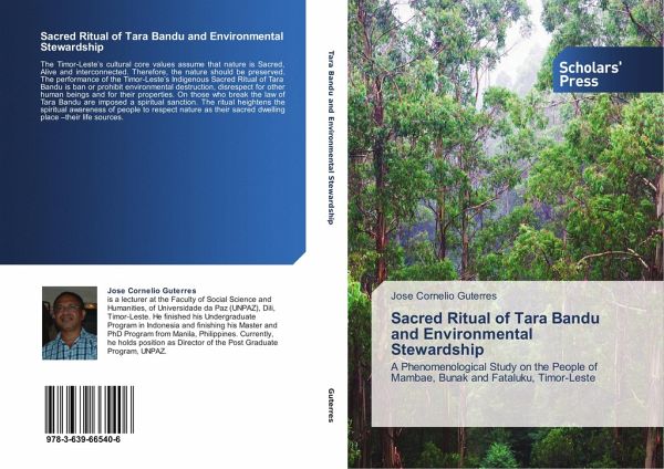 Sacred Ritual of Tara Bandu and Environmental Stewardship Sacred Ritual of Tara Bandu and Environmental Stewardship