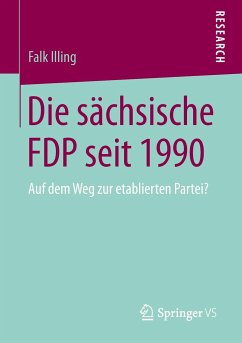 Die sächsische FDP seit 1990: Auf dem Weg zur etablierten Partei? Falk Illing Author