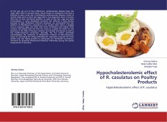 Hypocholesterolemic effect of R. casulatus on Poultry Products