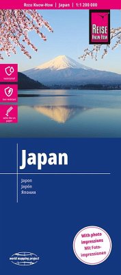 Reise Know-How Landkarte Japan (1:1.200.000) - Reise Know-How Verlag Peter Rump