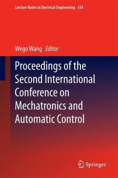 Proceedings of the Second International Conference on Mechatronics and Automatic Control