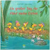 Ein großer Tag für fünf kleine Enten