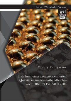 Erstellung eines prozessorientierten Qualitätsmanagementhandbuches nach DIN EN ISO 9001:2000 - Kudryashov, Dmitry