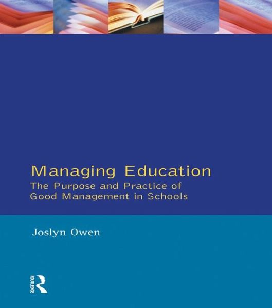 Managing Education (eBook, ePUB)