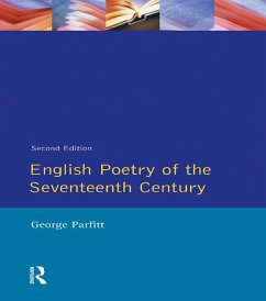 English Poetry of the Seventeenth Century (eBook, ePUB) - Parfitt, George