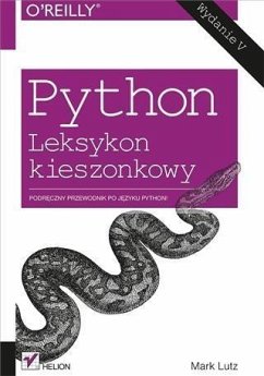 Python. Leksykon kieszonkowy. Wydanie V (eBook, PDF) - Lutz, Mark