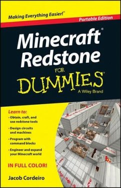 Minecraft Redstone For Dummies, Portable Edition (eBook, ePUB) - Cordeiro, Jacob