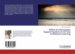 Effect of Information Support System on ICT Use in Distance Learning