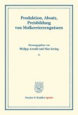 Produktion, Absatz, Preisbildung von Molkereierzeugnissen.