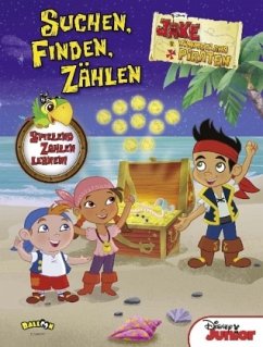 Cover Jake und die Nimmerland Piraten - Suchen, Finden, Zählen
