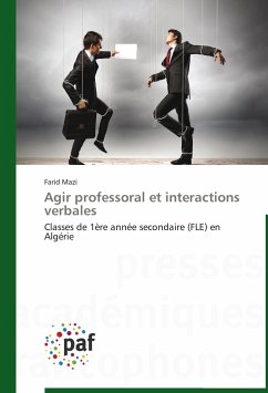 Agir professoral et interactions verbales