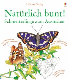 Natürlich bunt! Schmetterlinge zum Ausmalen - Meredith, Susan