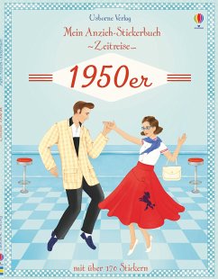 Mein Anzieh-Stickerbuch Zeitreise: 1950er - Cullis, Megan