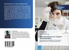 Microemulsions for Topical Administration - Sharma, Harish;Sahu, Gyanesh;Kaur, Chanchal Deep