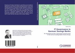 IT Governance in German Savings Banks - Pult, Sascha