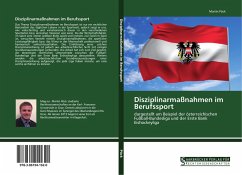 Cover Disziplinarmaßnahmen im Berufssport