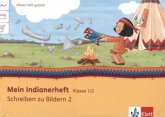 Mein Anoki-Übungsheft - Schreiben zu Bildern 1 + 2, 2 Hefte / Mein Indianerheft