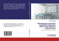 Procedura analiza hudozhestwennogo texta kak ob#ekt uprawleniq - Gradovskiy, Anatoliy;Galushko, Maksim