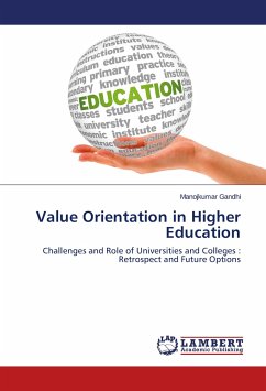 Value Orientation in Higher Education - Gandhi, Manojkumar