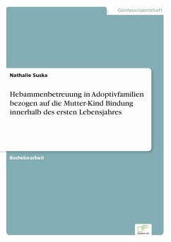 Hebammenbetreuung in Adoptivfamilien bezogen auf die Mutter-Kind Bindung innerhalb des ersten Lebensjahres - Suska, Nathalie
