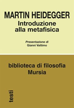 Cover Introduzione alla metafisica