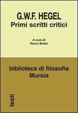 Primi scritti critici Primi scritti critici