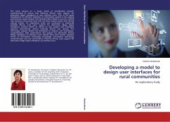 Developing a model to design user interfaces for rural communities