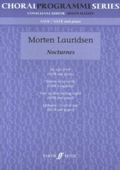 Nocturnes, choir and piano - Lauridsen, Morten