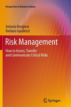 Risk Management - Borghesi, Antonio;Gaudenzi, Barbara