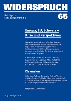 Widerspruch 65 (eBook, ePUB) - Bernardi, C.; Glättli, B.; Niklaus, P.-A.; Piñeiro, E.; Lochbihler, B.; Bozzolini, G.; Allenbach, B.; Alleva, V.; Mayer, L.; Pedrina, V.; Rieger, A.; Klatzer, E.; Schlager, C.; Bieling, H.-J.; Wolf, F.O.; Herzog, R.