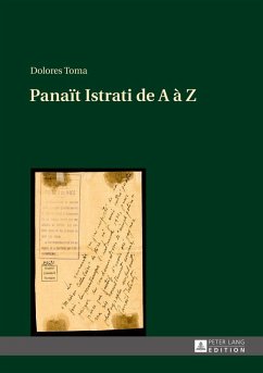 Cover Panaït Istrati de A à Z
