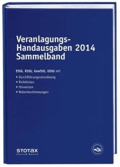 Cover Veranlagungs-Handausgaben 2014 Sammelband