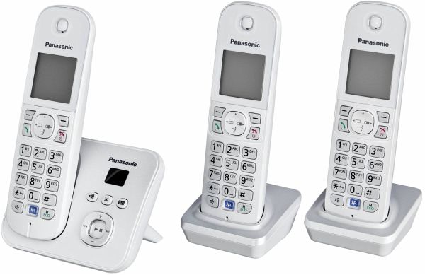Panasonic KX-TG6823GS Telefon schnurlos perlsilber - Portofrei bei  bücher.de kaufen