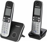 Panasonic KX-TG6812GB Telefon schnurlos schwarz Panasonic KX-TG6812GB Telefon schnurlos schwarz
