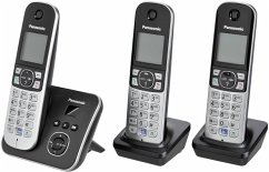 Panasonic KX-TG6823GB Telefon schnurlos schwarz