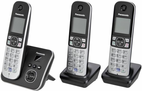 Panasonic KX-TG6823GB Telefon schnurlos schwarz - Portofrei bei bücher.de  kaufen